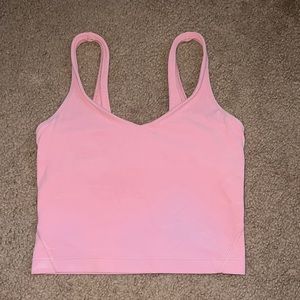 Lulu lemon light pink tank top